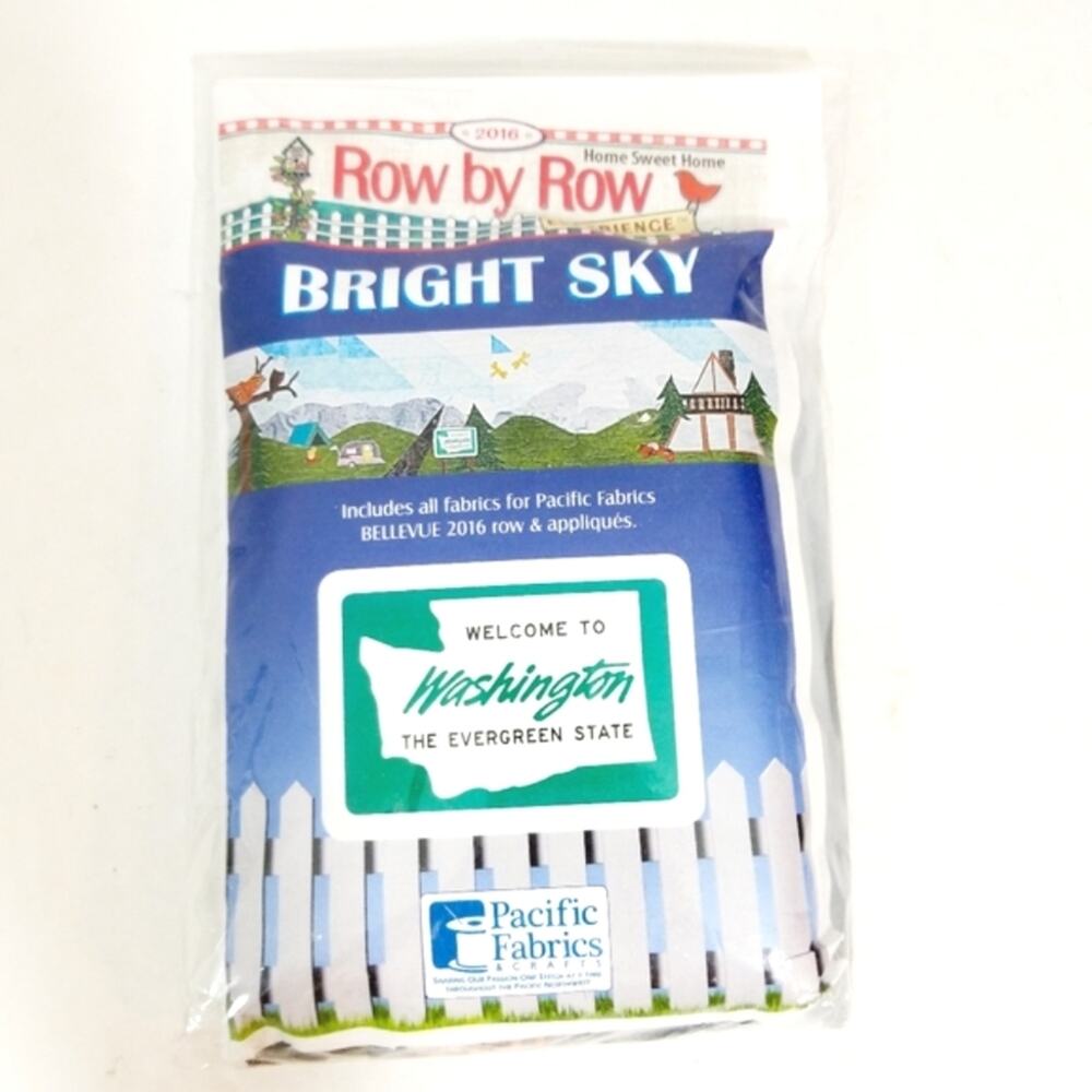 New craft kit Bellevue Washington applique panel Row by Row